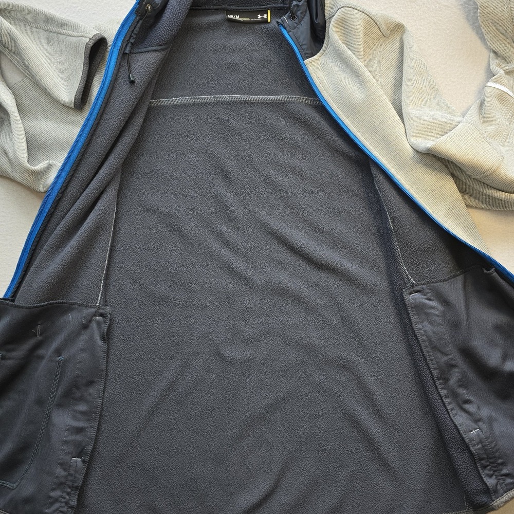 Under Armour Men's Medium Storm Swacket Full Zip Hoodie Jacket Gray Blue MD..... - Picture 6 of 10
